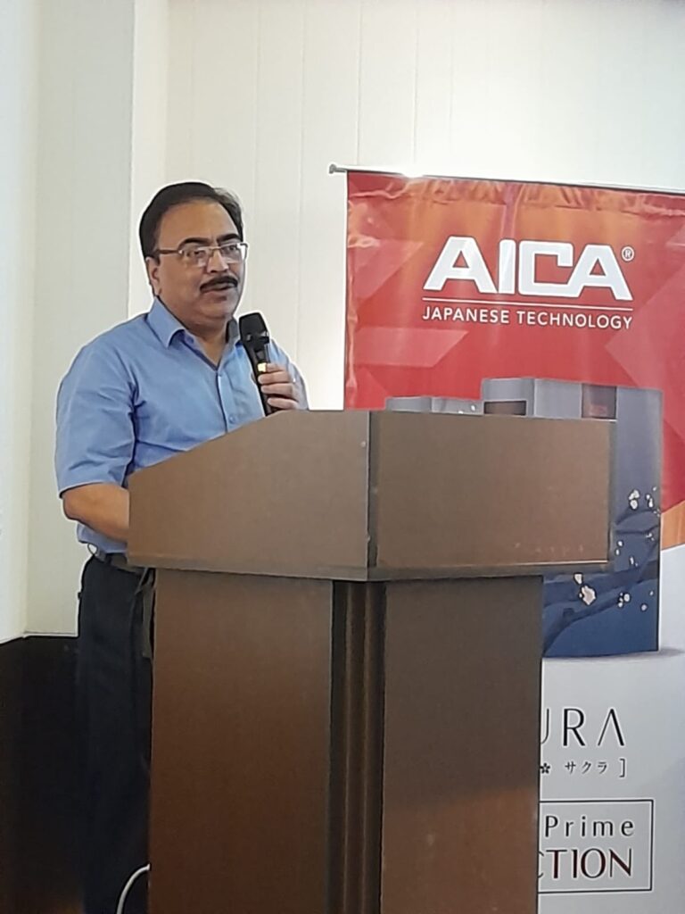 The Launching new series "SAKURA"of laminates by AICA at 