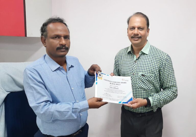 Read more about the article Lean Six Sigma Black Belt Certification -April 2023