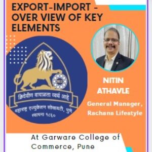 Export-Import Overview – Lecture on 03-08-2023