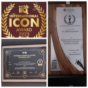 International Icon Award for Digital Sourcing in Supply Chain