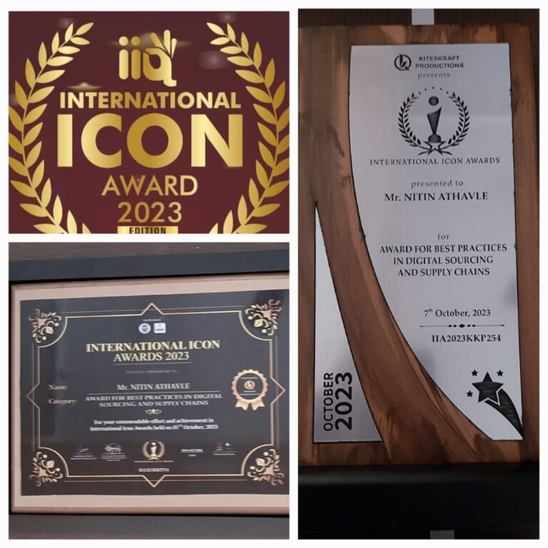 Read more about the article International Icon Award for Digital Sourcing in Supply Chain