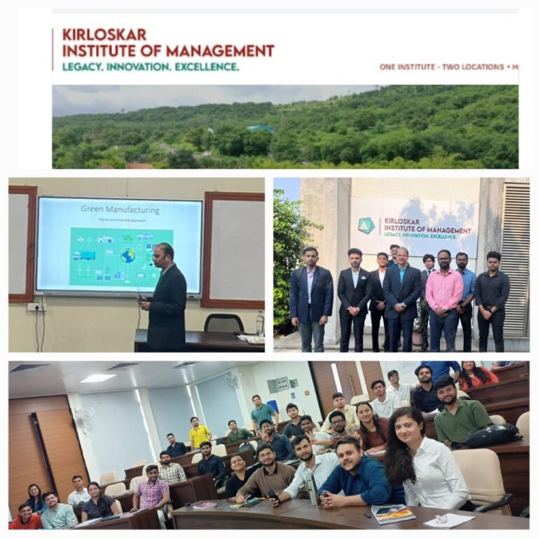 Read more about the article @ Kirloskar Institute of Management – 27-02-2024
