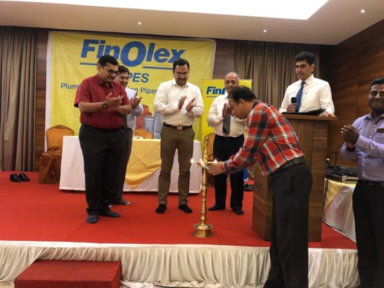 Read more about the article Lamp Lightning Ceremony @ FINOLEX Builders meet