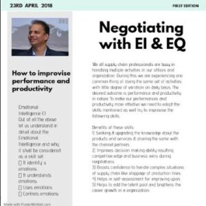 Article on Negotiating with EI & EQ – Mind Tool-Enhancing Supply Chain