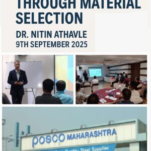One day workshop @ POSCO Maharashtra dated 9/9/25
