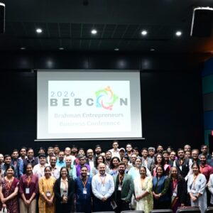 Chief Guest at Brahmin Entrepreneurs Business Conclave 2026 BEBCON 26