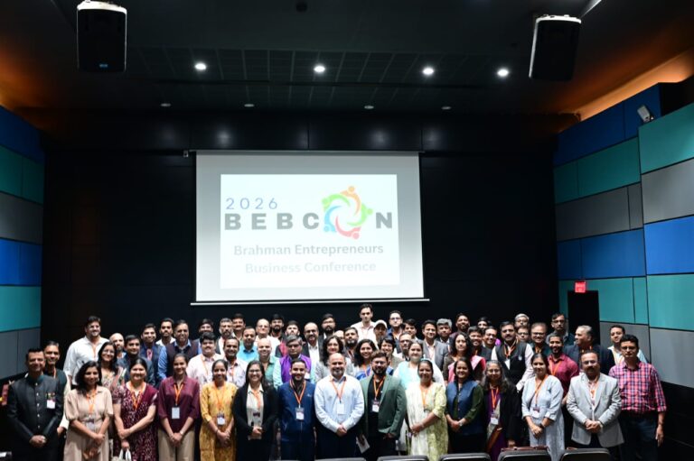 Read more about the article Chief Guest at Brahmin Entrepreneurs Business Conclave 2026 BEBCON 26