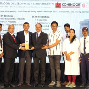 “ Best Supply Chain Practices in Real Estate – Large Scale” Award